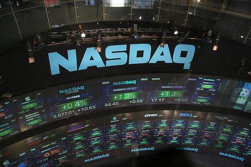 Nasdaq Marketsite at the Time Suqare