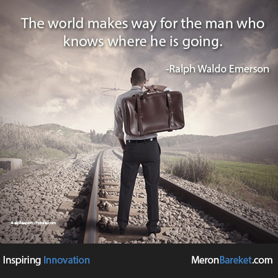 The World Makes Way For The Man Who Knows Where He Is Going